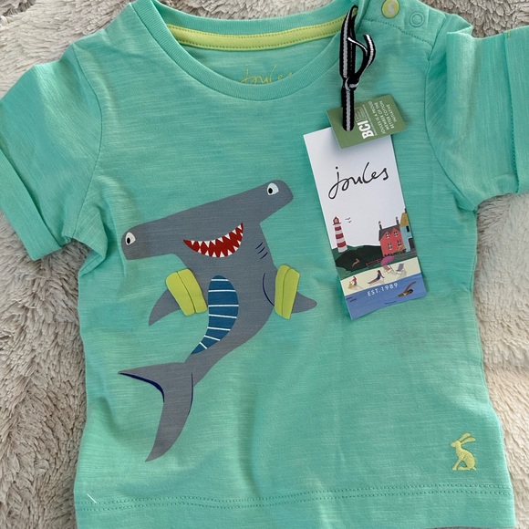 💙5/$25💙HP Joules Hammerhead Shark Shirt NWT - Picture 8 of 8